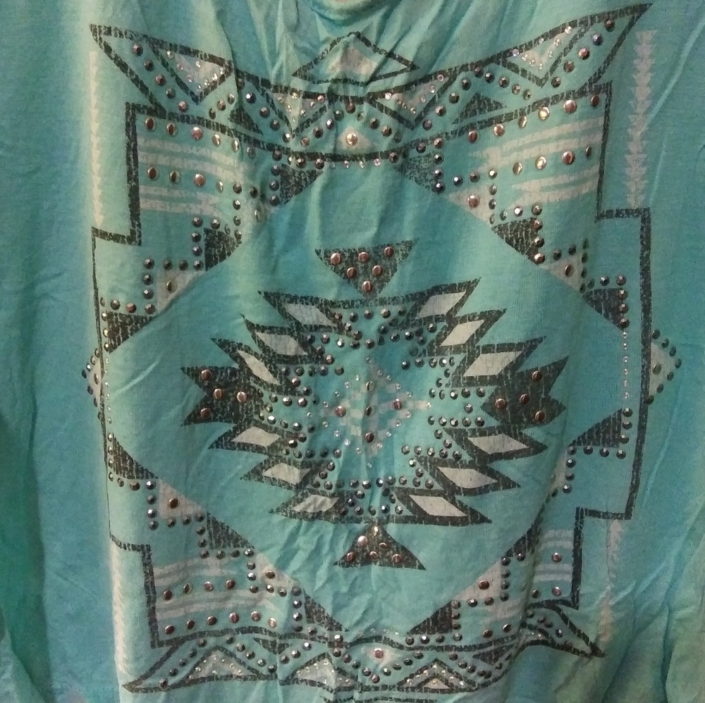 Aztec crop top
